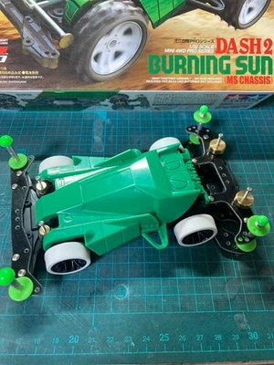 Tamiya Mini 4WD Burning Sun Pro Chassis Complete Assembly - Image 1 of 4