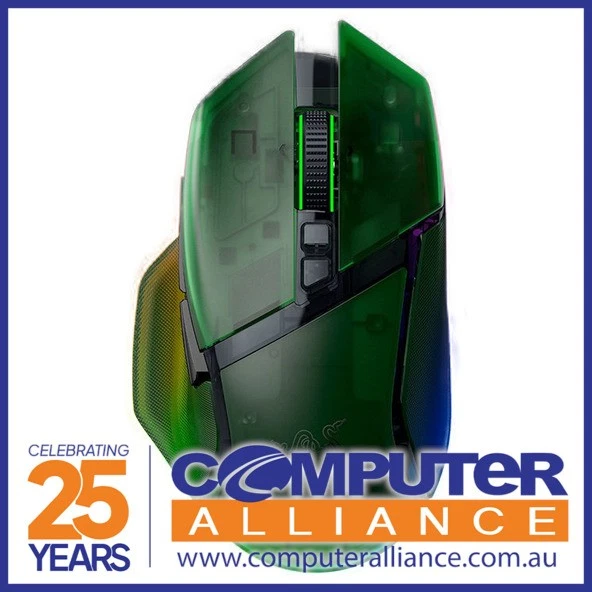 Razer Basilisk V3 Pro 35K Gaming Mouse Phantom Green - image 1 of 1