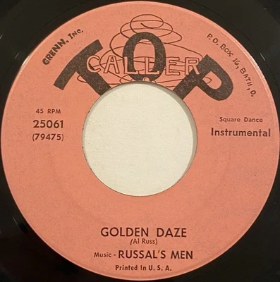 Russal's Men – Golden Daze / Outrigger – Top Caller - 25061 – 1963 45 RPM 7" Foto 1 de 4