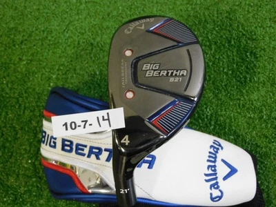 Callaway Big Bertha B21 21* Left Hand 4 Hybrid RCH 65 Regular Graphite with HC - Image 1 of 4