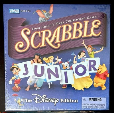New The Disney Edition Scrabble Junior Disney Parker Brothers Vintage 2004 - Image 1 of 4