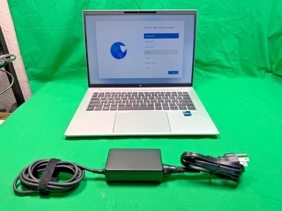 HP EliteBook 840 G9 i7-1265U 32GB RAM 512GB SSD 14" FHD Laptop Windows 11 Pro - Image 1 of 4