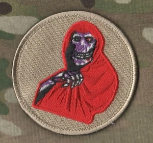 US AFSOC TACP JTAC CCT FORWARD COMBAT CONTROL JTF vêlkrö PARCHE: HOODIE REAPER - Imagen 1 de 9