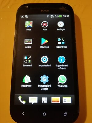 HTC ONE SV 4.3" - Mod. WVGA Resolution 8GB  Micro Sim - Usato non completo - Immagine 1 di 4