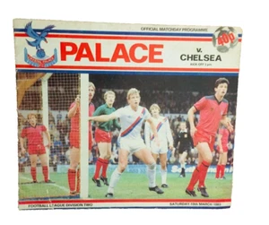 CRYSTAL PALACE V CHELSEA - DIVISION TWO - 19/3/1983 - Bild 1 von 1
