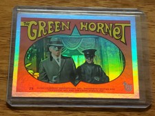 2013 Topps 75th Anniversary Pop Culture Rainbow Foil #40 The Green Hornet - Mint