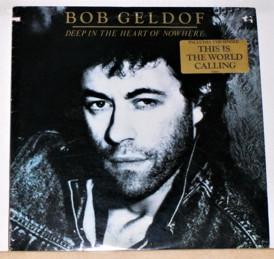 Bob Geldof ‎- Deep In The Heart Of Nowhere - Promo LP Record - Near Mint Vinyl - Image 1 of 2