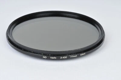 HAMA MMX Vario Neutral Density 2-400 Filter 77mm Circular Filter +1 TO +8 STOP - Image 1 of 3