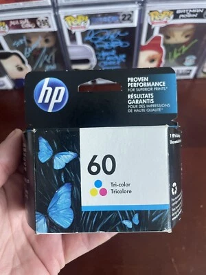 Cartucho de Tinta HP CC643WN Tri Color Genuíno Fabricante de Equipamento Original NOVO # 60 Vencimento 2017 - Imagem 1 de 2