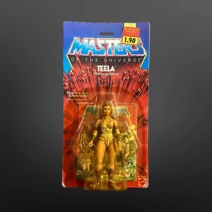 MATTEL Teela Warrior Goddess Masters Of The Universe Action Figure Sealed 1983 - Picture 1 of 2