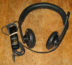 Plantronics Blackwire C725 Active Noise Cancelling USB Headset - Picture 1 of 3