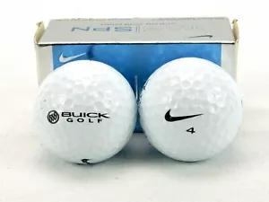Bolas de golf con logotipo de Nike Golf Buick, paquete de 2, Tour Accuracy 2, nunca usadas, en caja - Imagen 1 de 6