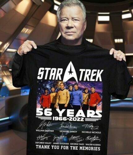Star Trek 57 Years Anniversary 1966-2023 Signatures Thank You The 
