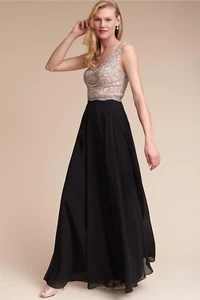 Aidan Mattox Regina Dress Size 4 NEW MSRP: $375 BHLDN - Picture 1 of 4
