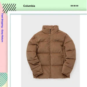 $220 Columbia Puffect Corduroy Jacket Columbia Puffect, Delta, Large - Picture 1 of 3