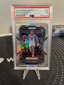 Keegan Murray 2022-23 Panini Monopoly Prizm Silver RC #78 PSA 7 Kings - Picture 1 of 2