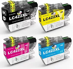 LC422XL Ink Cartridges for Brother MFC-J5340DW MFC-J5345DW MFC-J5740DW NON-OEM - Picture 1 of 7