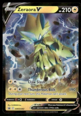 SWSH: Sword & Shield Promo Cards #SWSH263 Zeraora V - Image 1 of 2