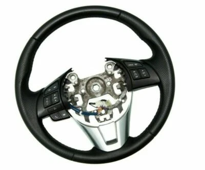 Lenkrad Lederlenkrad Mazda Mazda 6 2012-  NEU LEDERBEZUG Neu Beziehen !!! - Bild 1 von 4