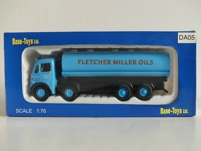 Base Toys DA05 Fletcher Miller Oils AEC Mammoth Major 4 Axle Tanker Lorry 1;76 - Image 1 of 4