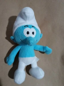 2010 The Smurfs PEYO SMURF, SMURFS Blue PLUSH DOLL 11” tall - Picture 1 of 4