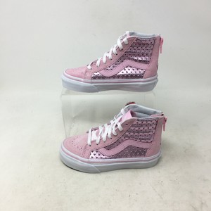 girls white leather vans