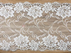 Lace trim 18cm / 9m lace ribbon wedding decorative ribbon curtains lace - Picture 1 of 2