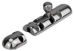 CARAVAN LATCH, SLIM BARREL ANTI RATTLE 88X18 MM - Picture 1 of 3