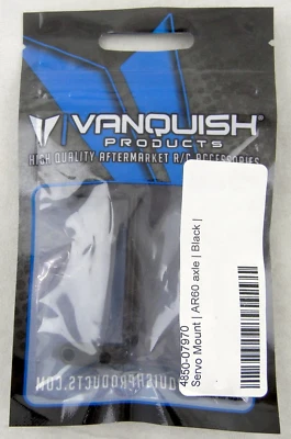 Vanquish AR60 Axle Servo Mount (Black Anodized) - Vanquish #VPS07970 - Image 1 of 3