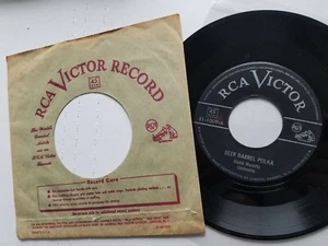 GLAHE MUSETTE - Beer Barre Polka / BERNIE WYTE - Hot Pretzels 1951 POLKA 7" - Imagen 1 de 2