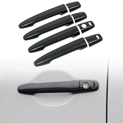 For Mitsubishi Lancer 2008-2017 Door Handle With Smart Key Holes Cover 8pcs - image 1 of 4