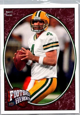 2008 Upper Deck Heroes #8 Brett Favre - Image 1 of 2