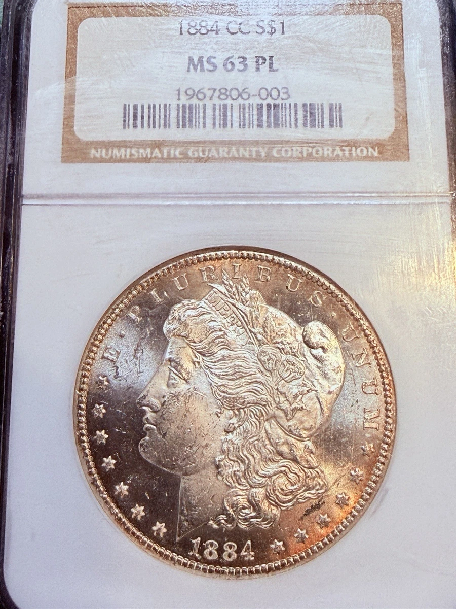 MS 63 Graded 1884 Year Morgan US Dollars (1878-1921) for sale | eBay