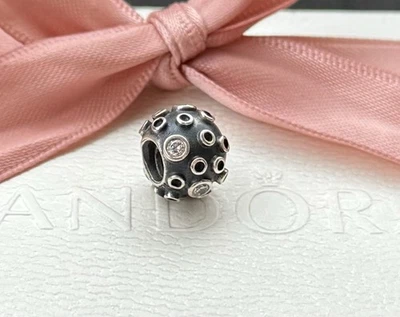 Original Pandora Oldie Charm „Mars“ 925 silber #790236CZ *selten* - Bild 1 von 3