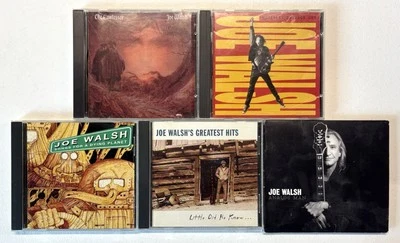 5x Joe Walsh CD Lot (Confessor, Songs Dying Planet, Greatest Hits, Analog Man) - Image 1 of 3