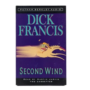 Second Wind Audiobook Dick Francis 2 Cassettes Abridged New 1999 - Imagen 1 de 3