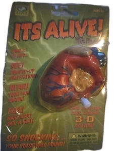 Vintage 90's Club Earth It's Alive The Brain Wind Up 3-D Action Toy Tested Works - Bild 1 von 2