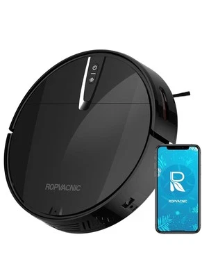 ROPVACNIC A1 Robot Vacuum Cleaner with 3000Pa Cyclone Suction, APP/Voice/Remote - Image 1 of 4