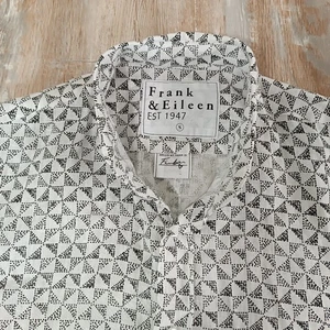 Frank & Eileen Linen Finbar Casual Button Shirt Size S Mens - Picture 1 of 9