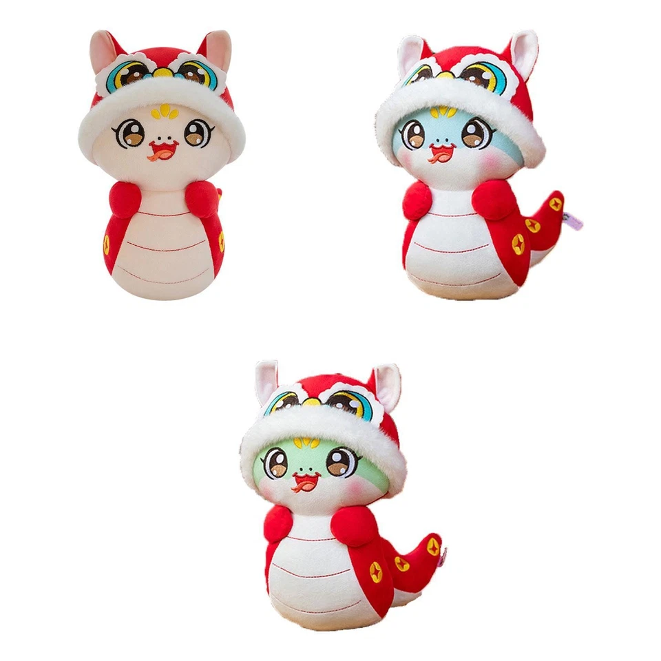 Juguete de Peluche Serpiente Año Nuevo Chino Muñeca Serpiente Juguete Tradicional Novedad Cómodo Foto 1 de 1