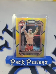 2023 UFC PANINI PRIZM VOLKAN OEZDEMIR TRUE GOLD PRIZM CARD #09/10 - Picture 1 of 2