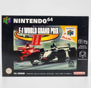 F-1 World Grand Prix II - Nintendo 64 N64 - CIB - PAL 💎 Excellent Condition - Picture 1 of 20