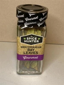 The Spice Hunter Gourmet Mediterranean Bay Leaves .14oz Jar Best By Date 10/2024 - Picture 1 of 1