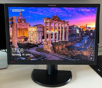 Lenovo ThinkVision LT2452pwc Monitor 24,0 Zoll 1920x1200 7ms DP schwarz - Bild 1 von 4