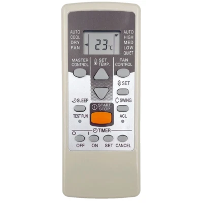 AC Remote Control AR-JE6 For Fujitsu General Air Conditioner ASWX09F ASWX12F - Image 1 of 3