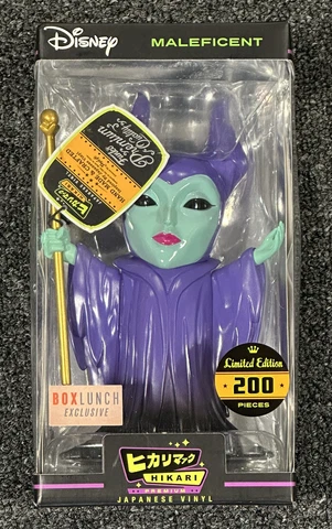 BNIB LE Funko BoxLunch Exclusive Maleficent Hikari Premium Japanese Vinyl Figure Cover