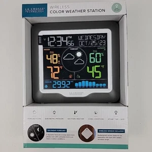 La Crosse Technology Wireless Color Weather Station 36hr Barometric M73170 - Picture 1 of 2