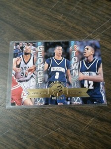 1996 Press Pass Basketball - Base - Standard - Williams, Iverson, Harrington #41