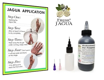 Gel de tinta Fresh Jagua®️ 4 oz ***GEL DE JAGUA PROFESIONAL DE PRIMERA CALIDAD. HECHO EN EE. UU. Foto 1 de 4