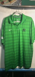 Men’s Nike Golf Polo Green University Of North Dakota Men’s XXL  - Bild 1 von 10